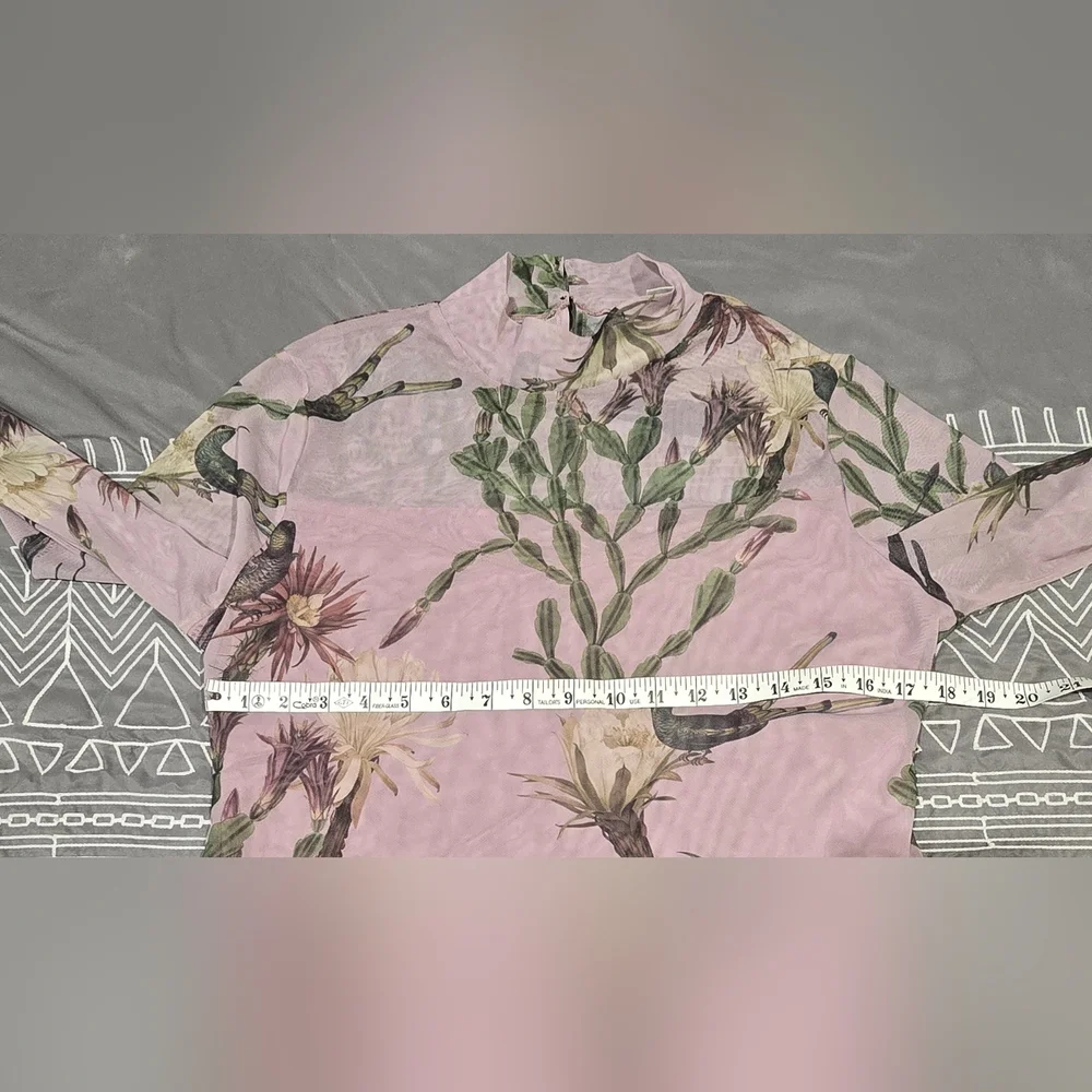 ALL SAINTS Nolina Elia Bodysuit In Blush Size 12 - Picture 5 of 9